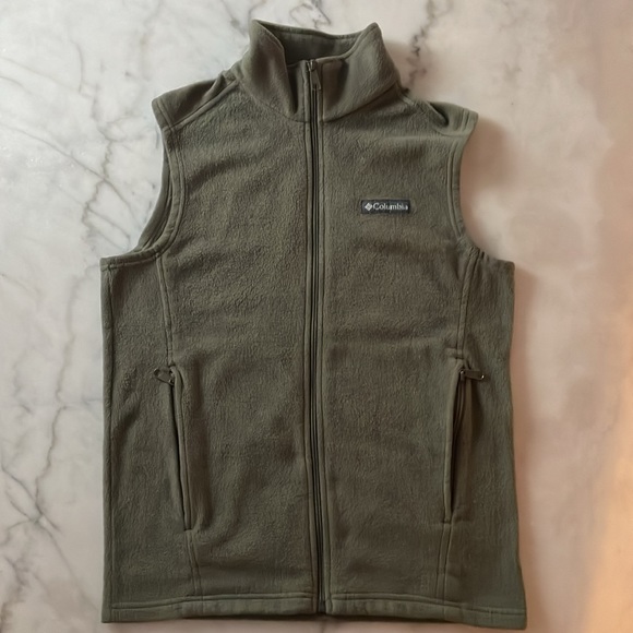 Columbia Olive Green Vest Small Size - Picture 6 of 9
